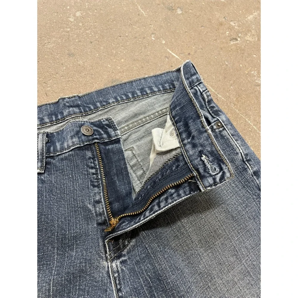 Levis 511 Jeans Mens 32x34 Blue Denim Slim Fit Straight Leg 5-Pocket‎ Zip Fly